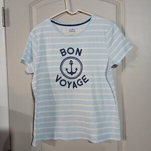 Croft & Barrow Women's T-Shirt Short Sleeve L EUC